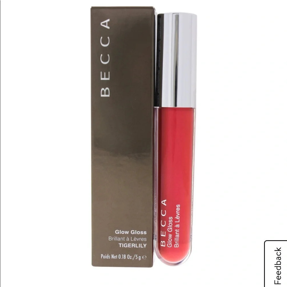 NIB BECCA TIGER LILY GLOW GLOSS